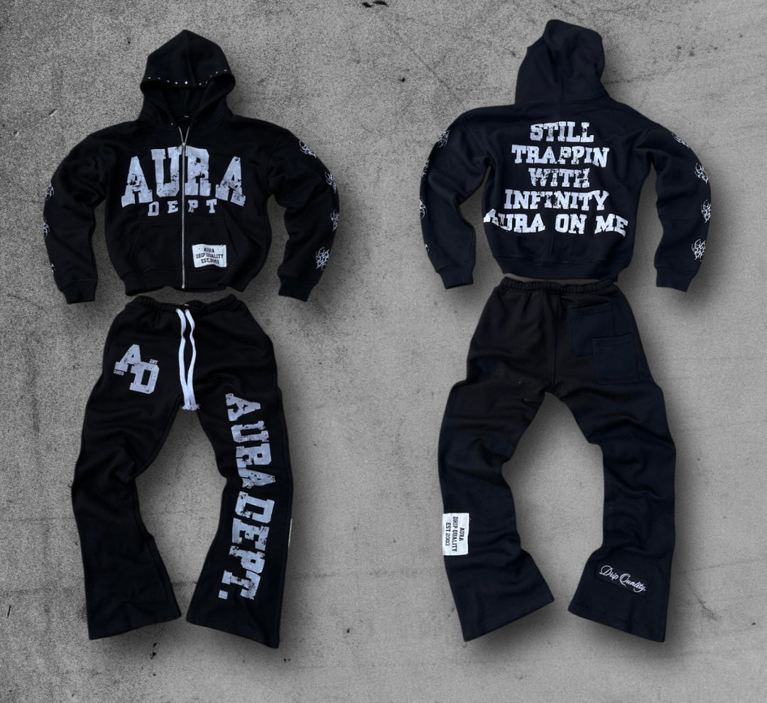 AURA DEPT. SHININ TRACKSUITE SET