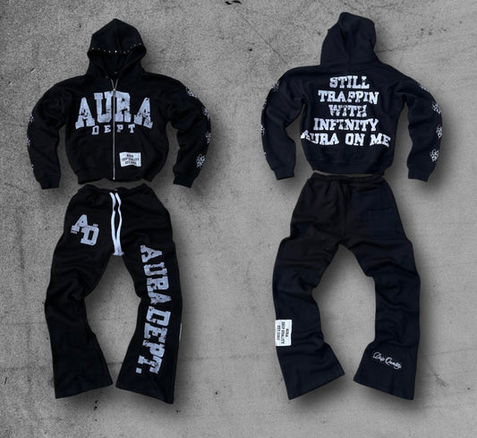AURA DEPT. SHININ TRACKSUITE SET